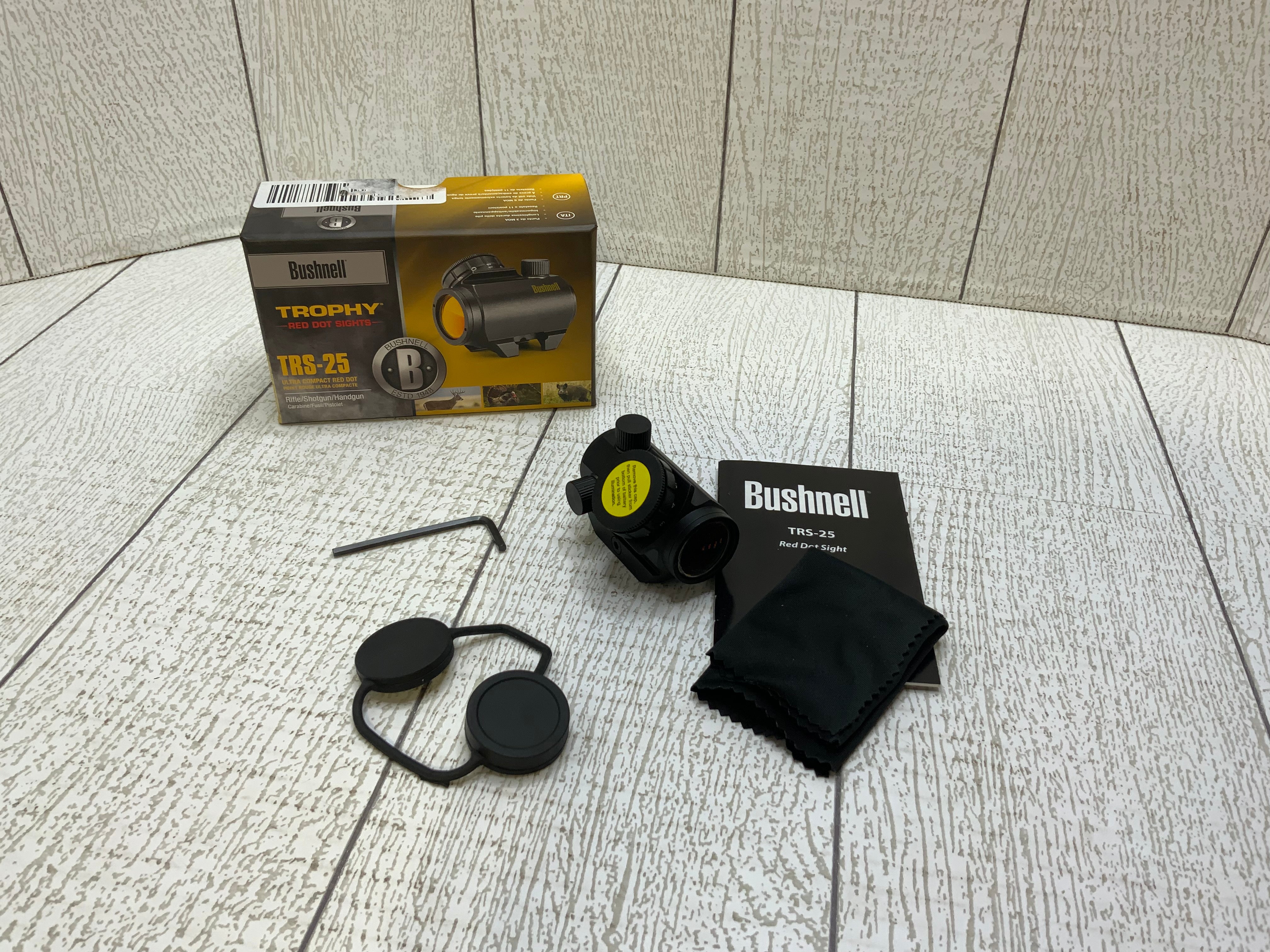 Bushnell Trophy TRS-25 Red Dot Sight -Matte Black- (7936172556526)